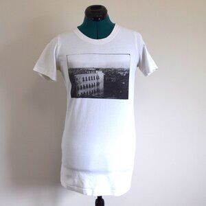 JNBY Graphic Tee Black and White City Photo